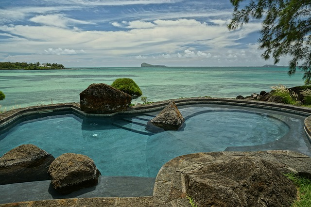 sea, indian ocean, swimming pool