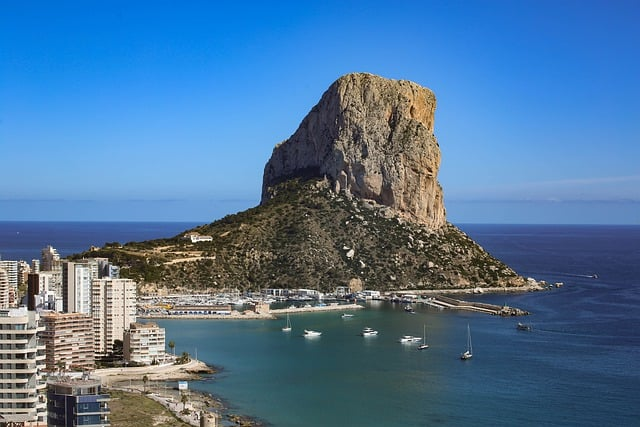 beach, sea, spain
